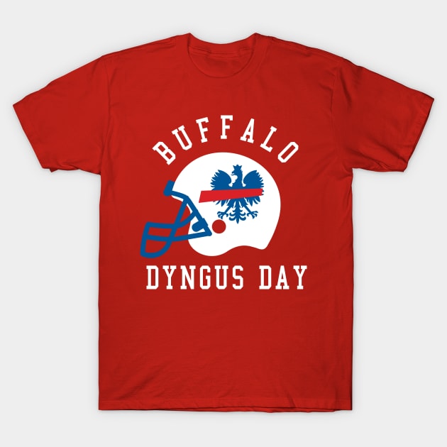 Dyngus Day Buffalo NY Polish Eagle Pride 716 Football T-Shirt by PodDesignShop